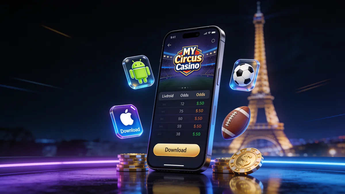 Inscription via l’Application Mobile — my circus casino en France